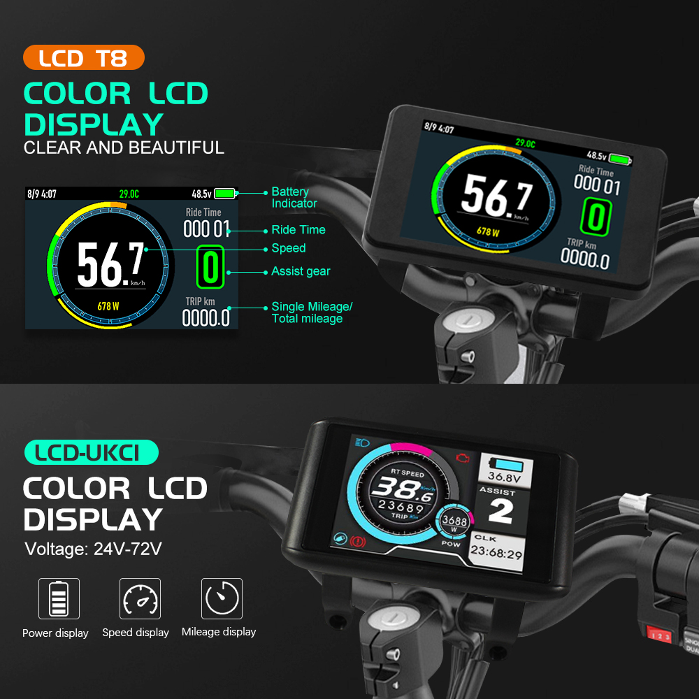 Sine Wave Controller 48V 72V 80A - Contrôleur à onde sinusoïdale pour vélo