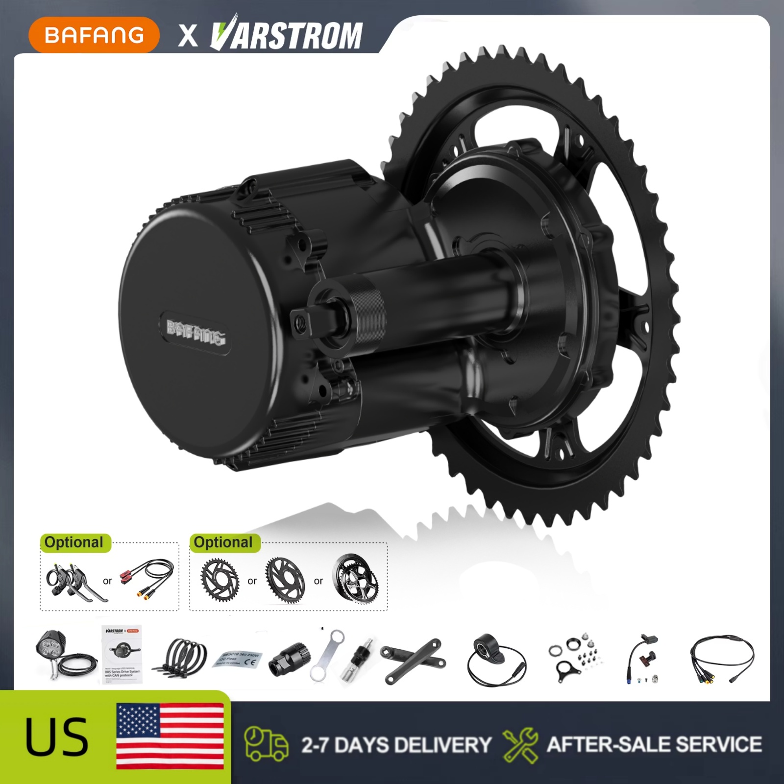 Ensemble moteur central BAFANG - Bafang Bbs02B 48V 750W Mid Drive Kit avis et prix