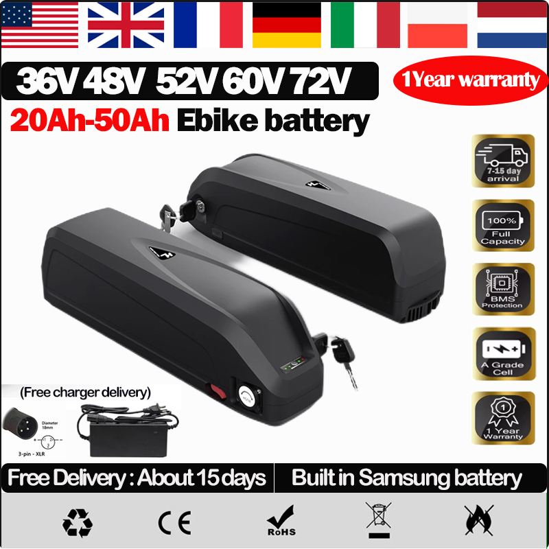 Batterie de vélo électrique 72 - Electric Bicycle Battery 72V 30Ah avis et prix