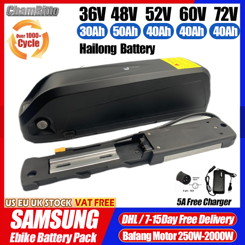 Batterie de vélo électrique 48 - Electric Bicycle Battery 72V 30Ah avis et prix