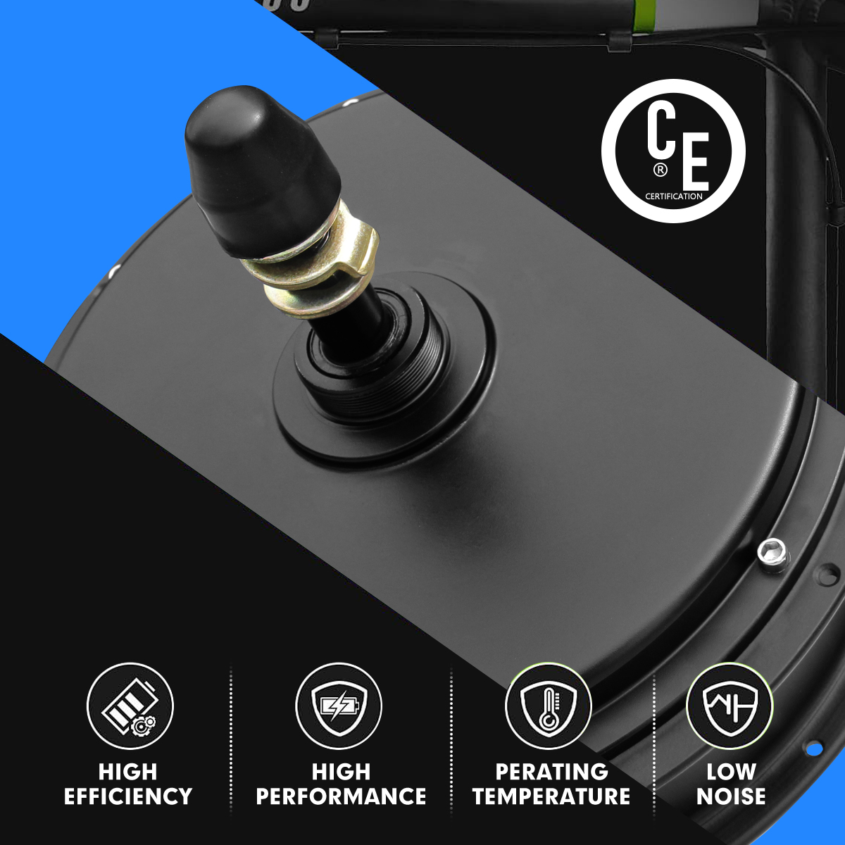 Moteur de vélo électrique Fat  - Ebike Conversion Kit 72V 3000W avis et prix